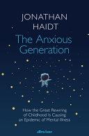 Cover of The Anxious Generation