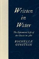 Cover of Written in Water