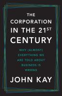 Cover of The Corporation in the Twenty-First Century
