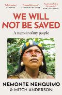Cover of We Will Not Be Saved