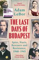 Cover of The Last Days of Budapest