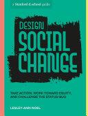 Cover of Design Social Change